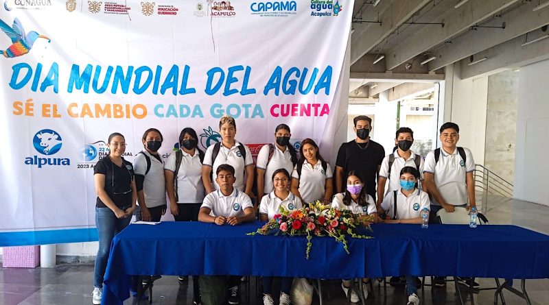 Participa la UT Acapulco en conmemoración del Día Mundial del Agua